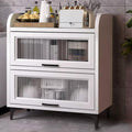 Stauraumschrank mit Tueren 60x40x94CM grau