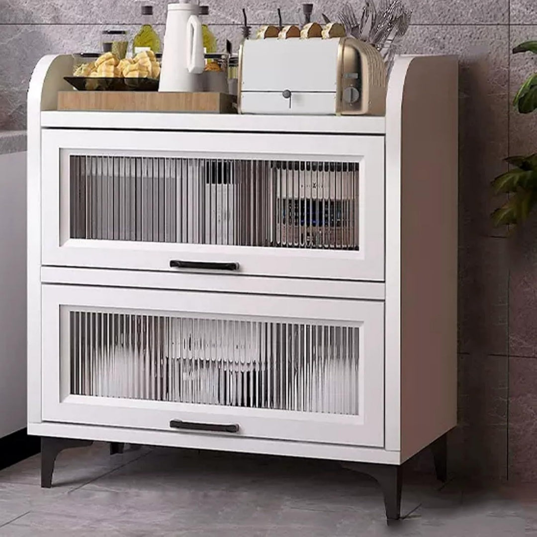 Stauraumschrank mit Tueren 60x40x94CM grau