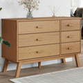 Schubladenschrank Schubladenschrank Olden Braun Massivholz Kiefer braun
