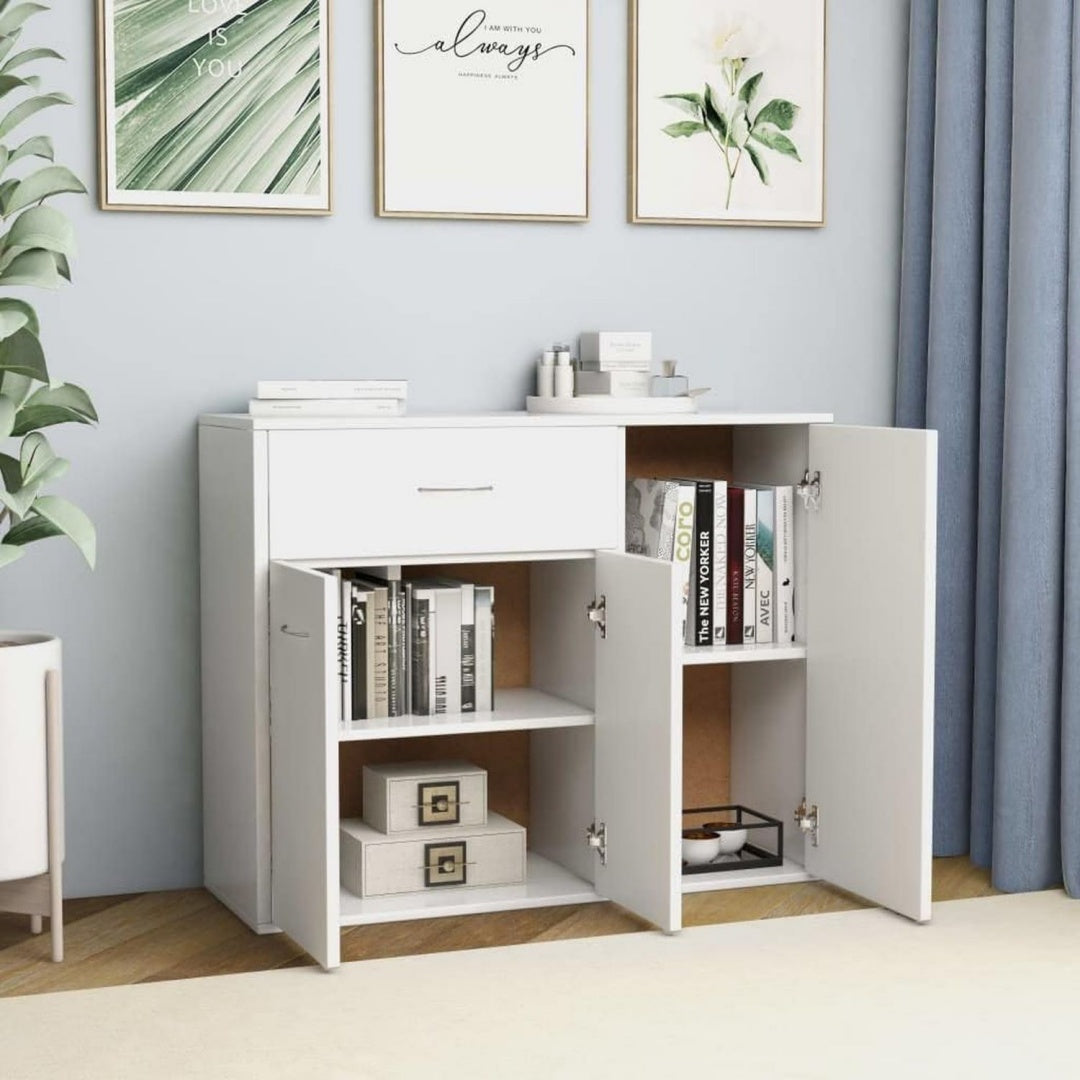 Stauraumschrank mit Schubladen 88 x 30 x 70 cm natur