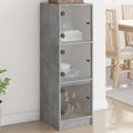 Stauraumschrank mit Tueren 30 x 40 x 40 Millimeter natur
