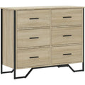 Kommode Kommode Sonoma-Eiche Sideboard Schubladen eiche