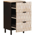 Buffets natur mit Schubladen aus MDF