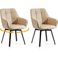 Sitzmoebel drehbar mit LED Beleuchtung beige
