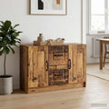 Aufbewahrungskommode mit Schubladen 89 x 34,5 x 57 cm natur